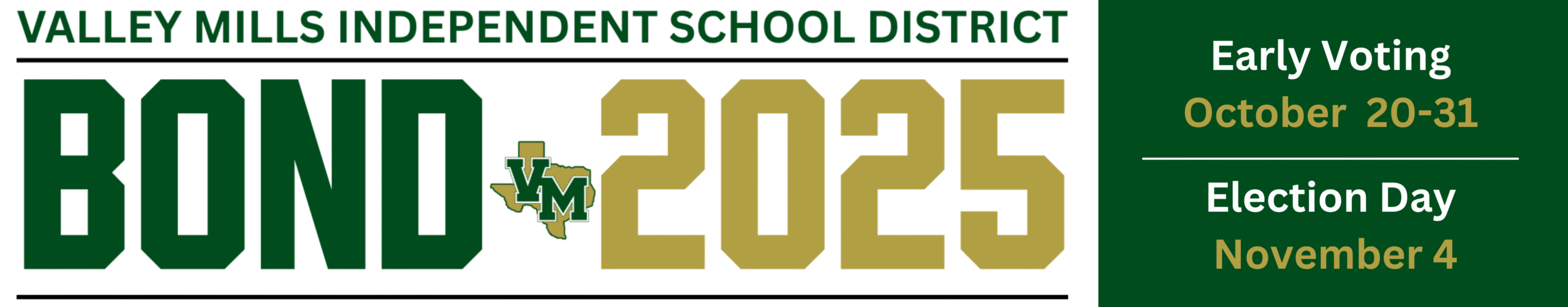 Valley Mills ISD Bond